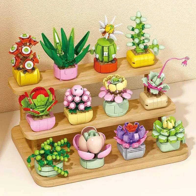  Premium Building Block Flower Desk Decor Toyland EU -  ToylandEU™