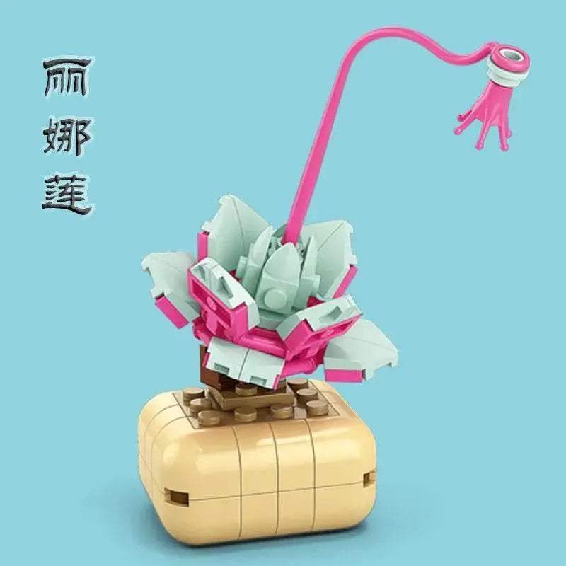  Premium Building Block Flower Desk Decor Toyland EU -  ToylandEU™