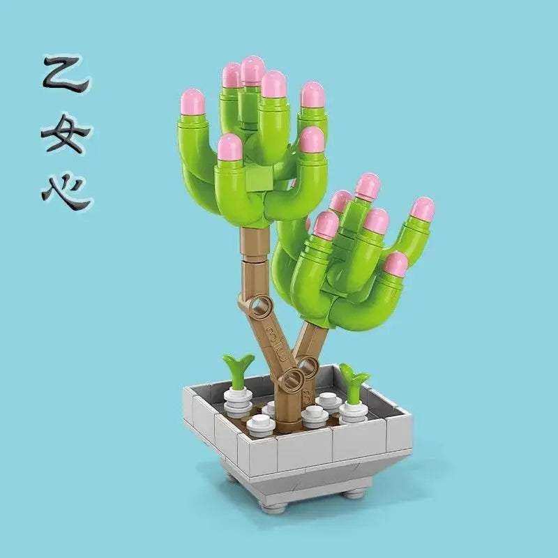  Premium Building Block Flower Desk Decor Toyland EU -  ToylandEU™