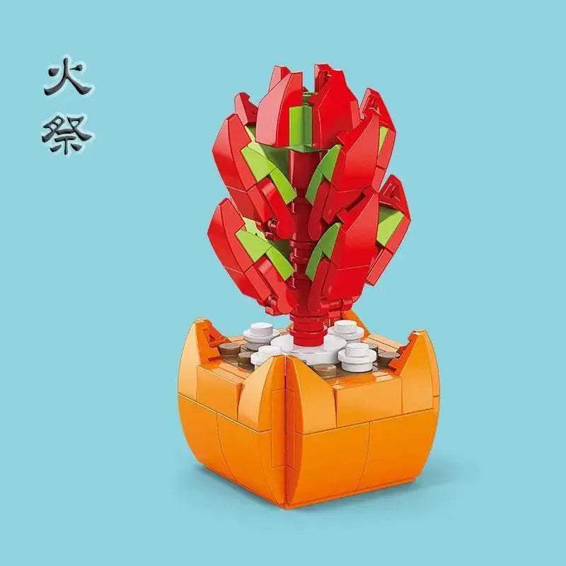  Premium Building Block Flower Desk Decor Toyland EU -  ToylandEU™