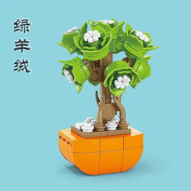  Premium Building Block Flower Desk Decor Toyland EU -  ToylandEU™