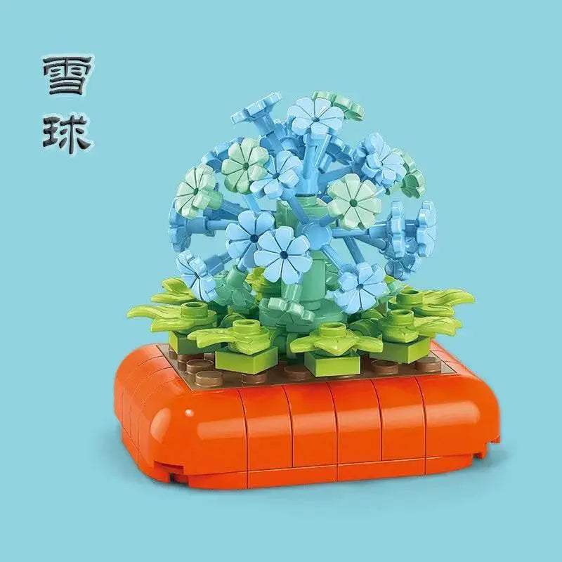  Premium Building Block Flower Desk Decor Toyland EU -  ToylandEU™