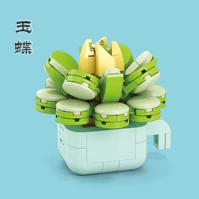  Premium Building Block Flower Desk Decor Toyland EU -  ToylandEU™