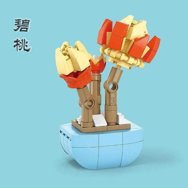  Premium Building Block Flower Desk Decor Toyland EU -  ToylandEU™