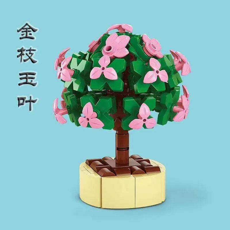  Premium Building Block Flower Desk Decor Toyland EU -  ToylandEU™