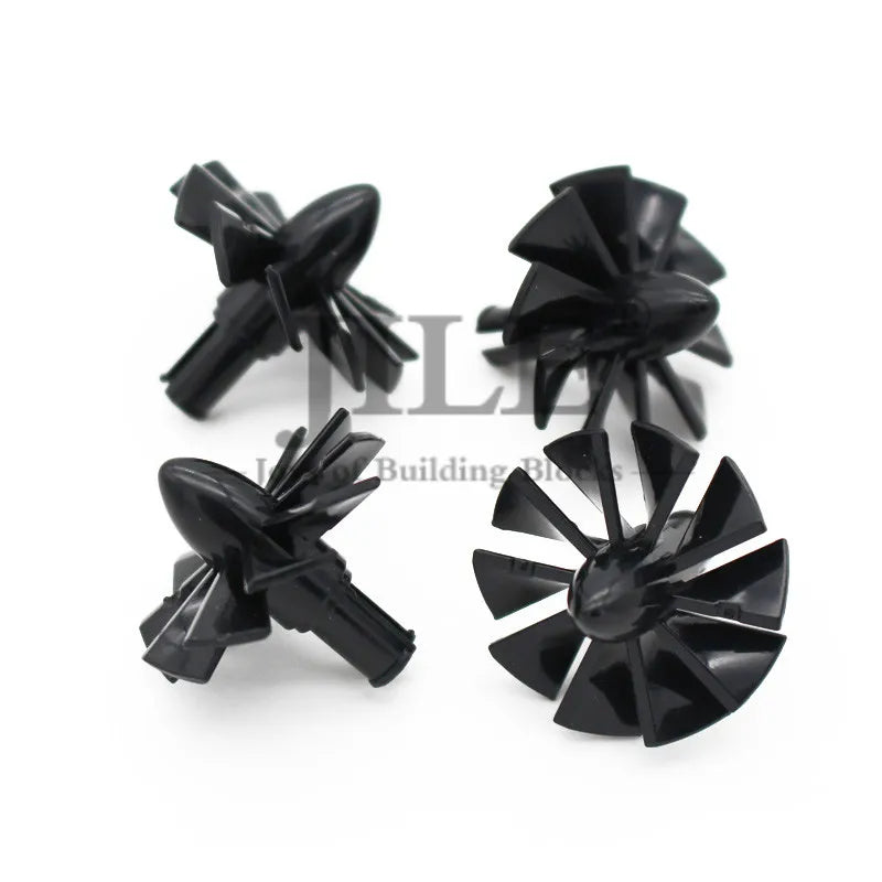 Premium Building Block Propeller Set For Lego Compatible MOC Aircraft And Ships With 3 Blade Small Design - ToylandEU