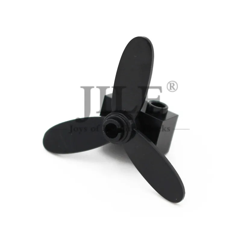 Premium Building Block Propeller Set For Lego Compatible MOC Aircraft And Ships With 3 Blade Small Design - ToylandEU