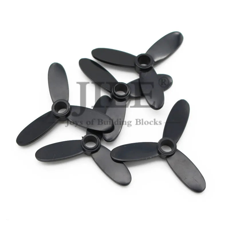 Premium Building Block Propeller Set For Lego Compatible MOC Aircraft And Ships With 3 Blade Small Design - ToylandEU