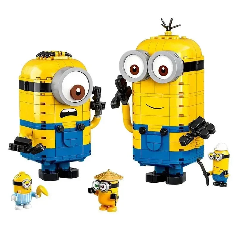 Premium Building Block Puzzle Kit Despicable Me Minion Compatible With 75551 For Kids - ToylandEU