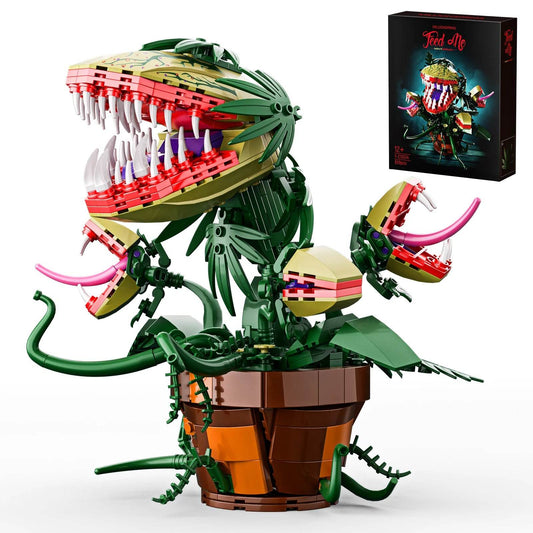 Premium Building Block Set Audrey II Piranha Plant For Fans - ToylandEU