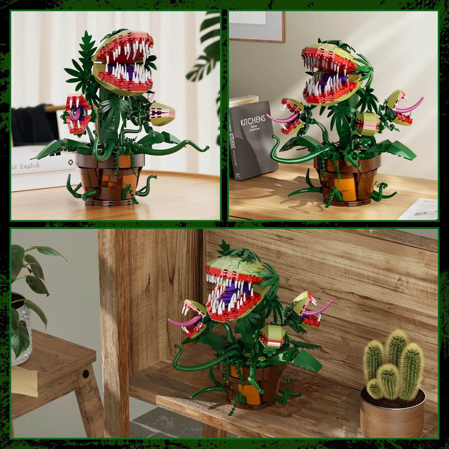 Premium Building Block Set Audrey II Piranha Plant For Fans - ToylandEU