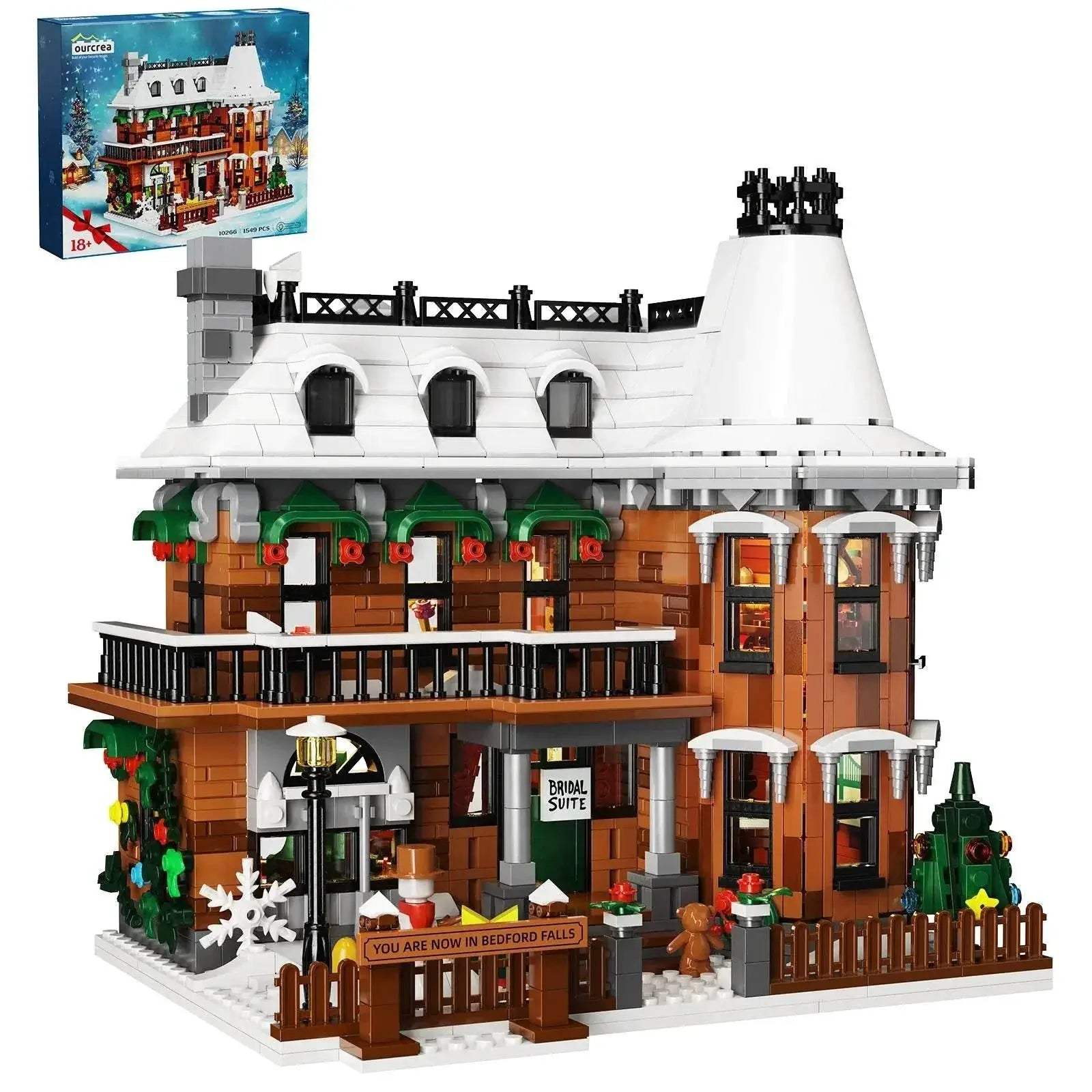  Premium 3D Castle Building Block Set Toyland EU -  ToylandEU™