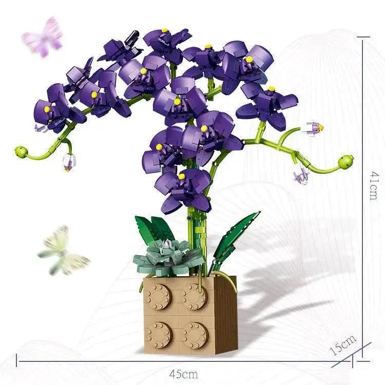  Premium Building Block Set Orchid Gift 6to12 Toyland EU -  ToylandEU™