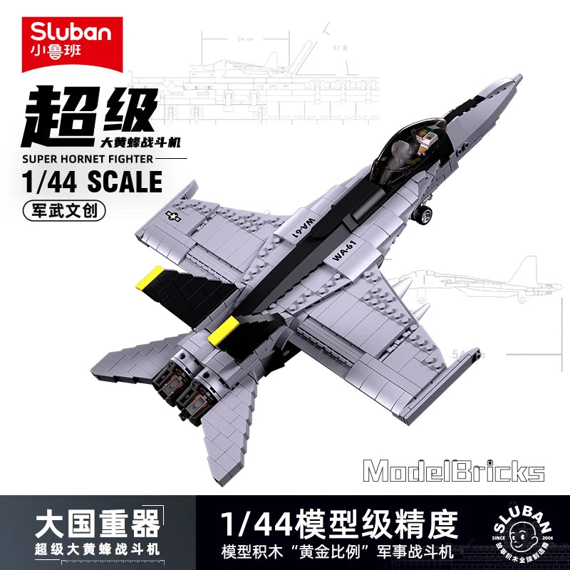 Premium Building Block Set Self Locking Bricks For Kids Who Love Military Aircraft And Collectors - ToylandEU