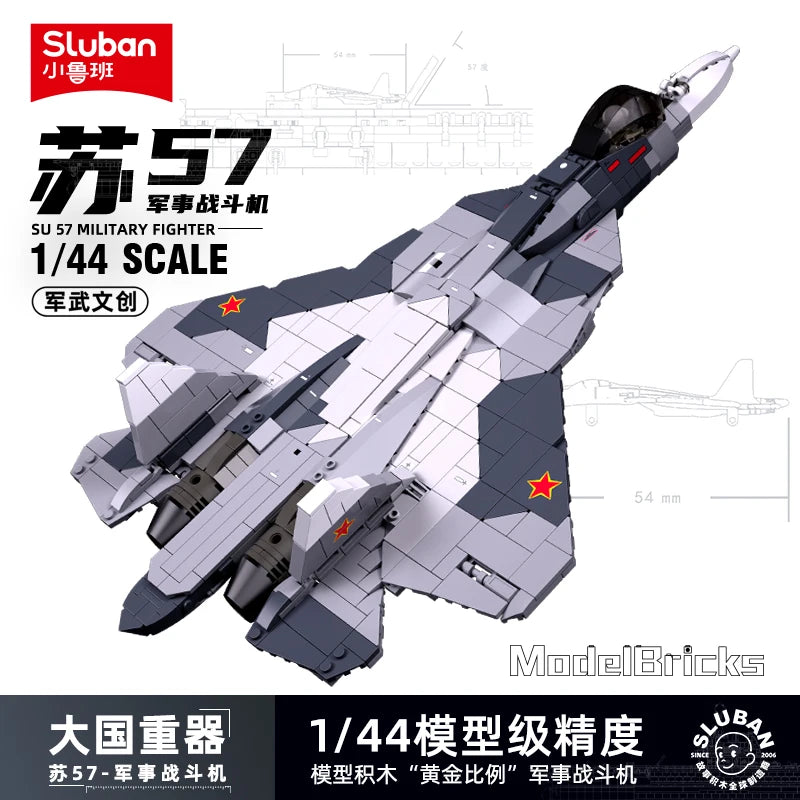 Premium Building Block Set Self Locking Bricks For Kids Who Love Military Aircraft And Collectors - ToylandEU