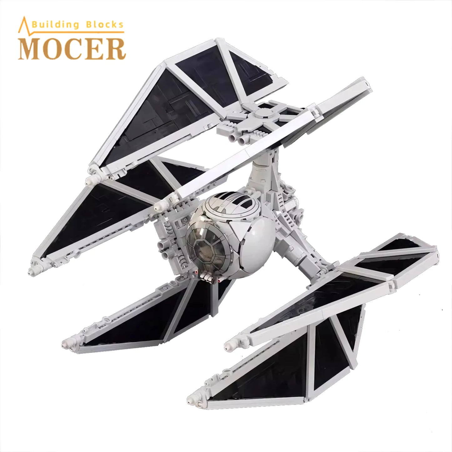 Premium Building Block Set Space Wars Tie Defender Starfighter For Collectors - ToylandEU