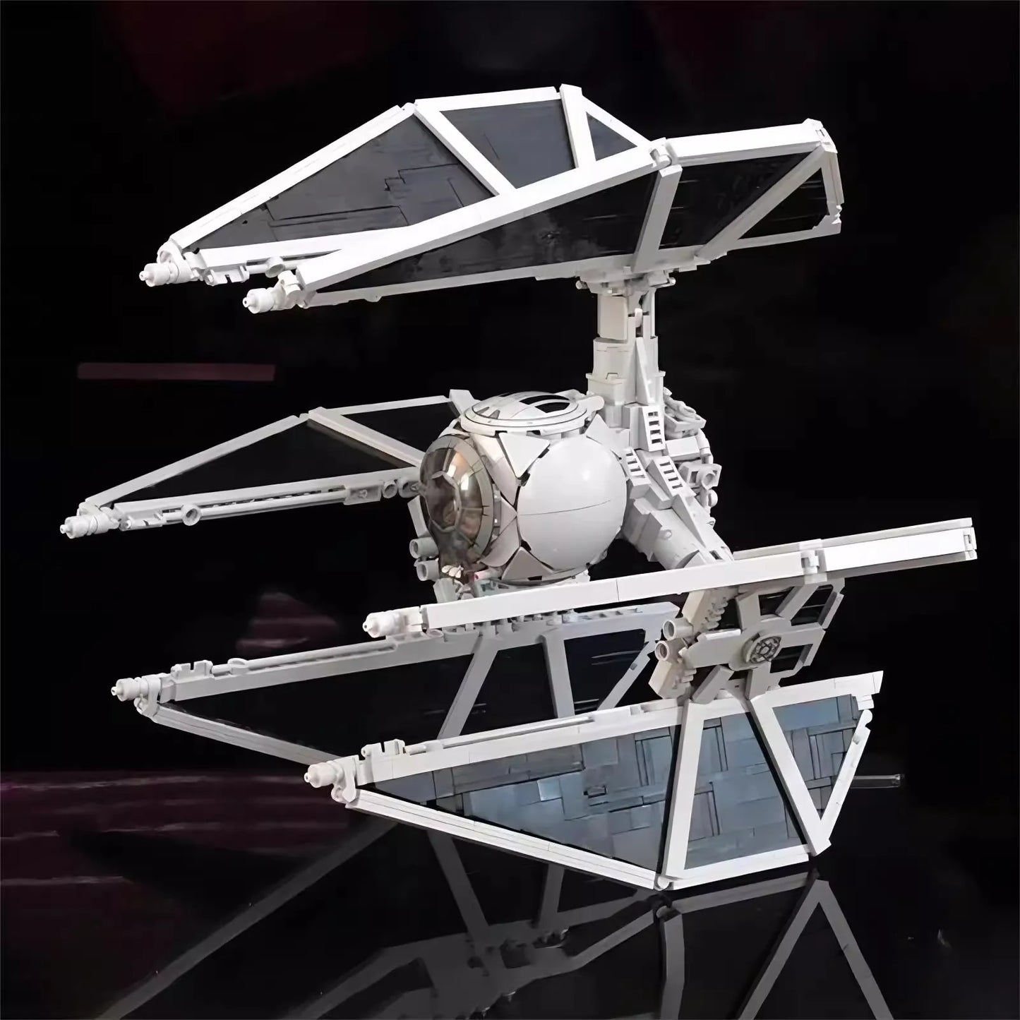 Premium Building Block Set Space Wars Tie Defender Starfighter For Collectors - ToylandEU