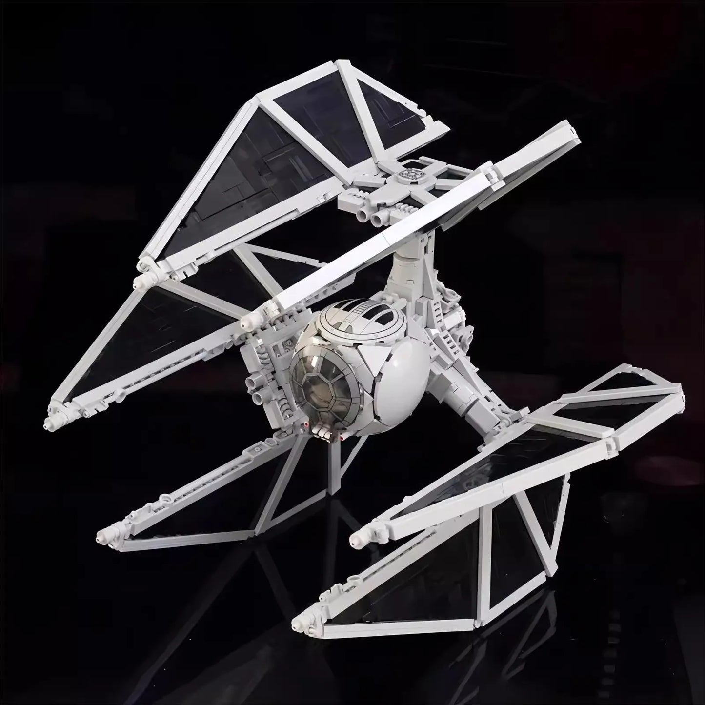 Premium Building Block Set Space Wars Tie Defender Starfighter For Collectors - ToylandEU