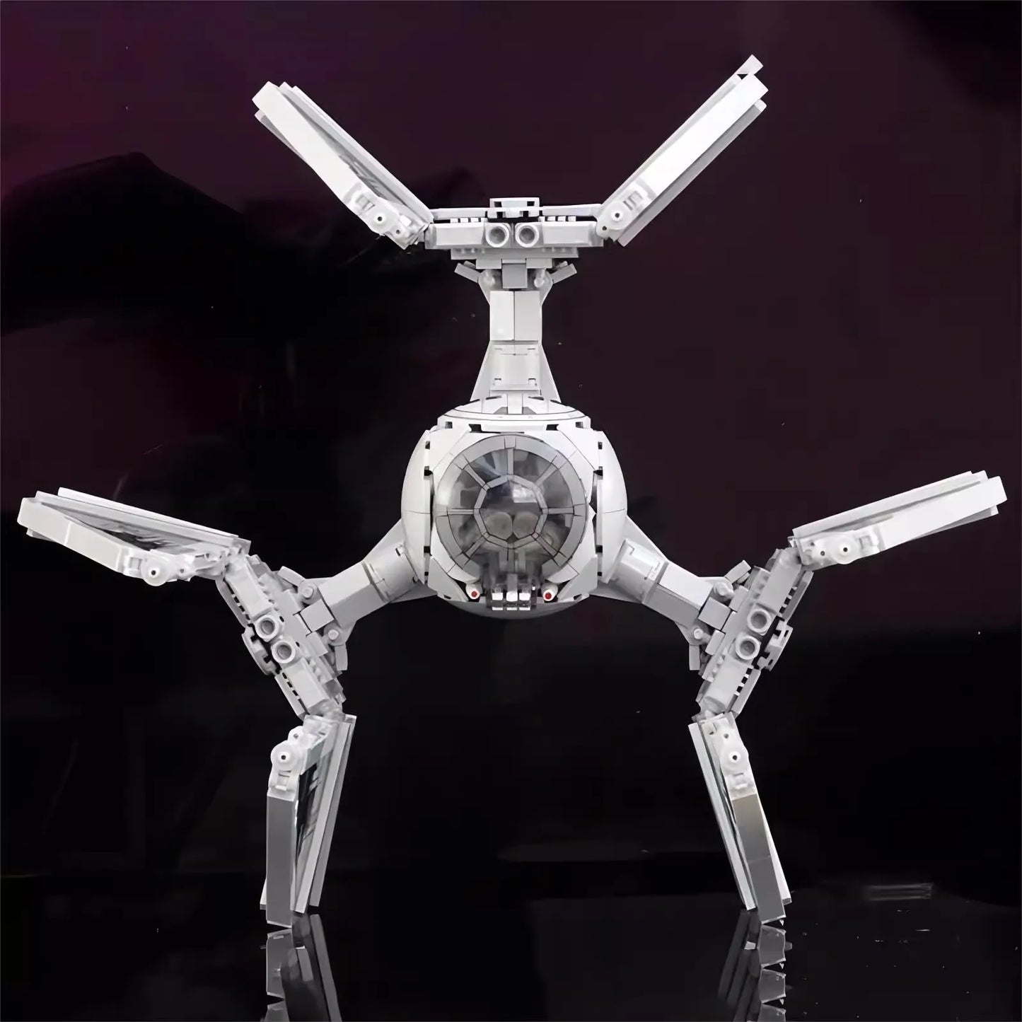 Premium Building Block Set Space Wars Tie Defender Starfighter For Collectors - ToylandEU