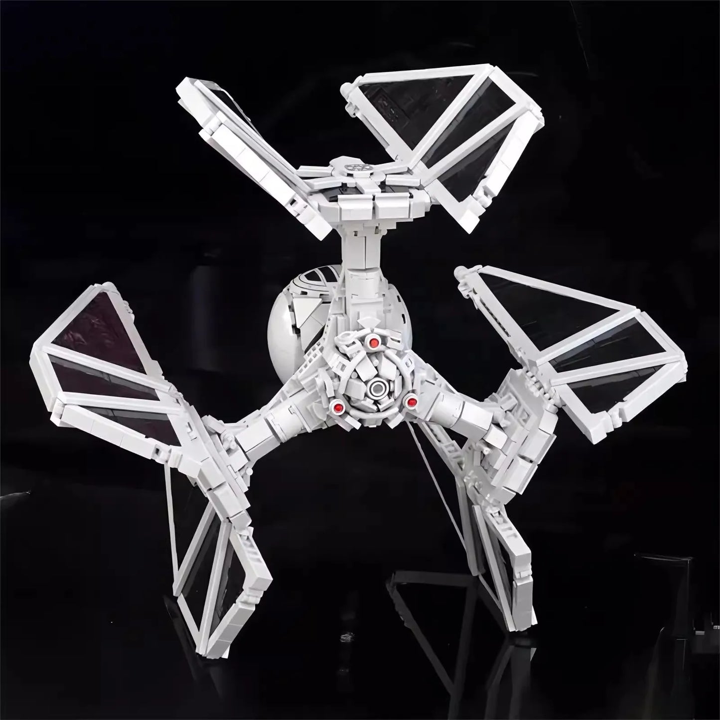 Premium Building Block Set Space Wars Tie Defender Starfighter For Collectors - ToylandEU