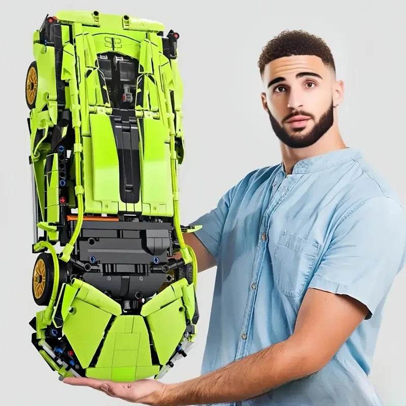 Premium Building Block Set Sports Car Model Puzzle for Racing Car Enthusiasts and Kids - ToylandEU