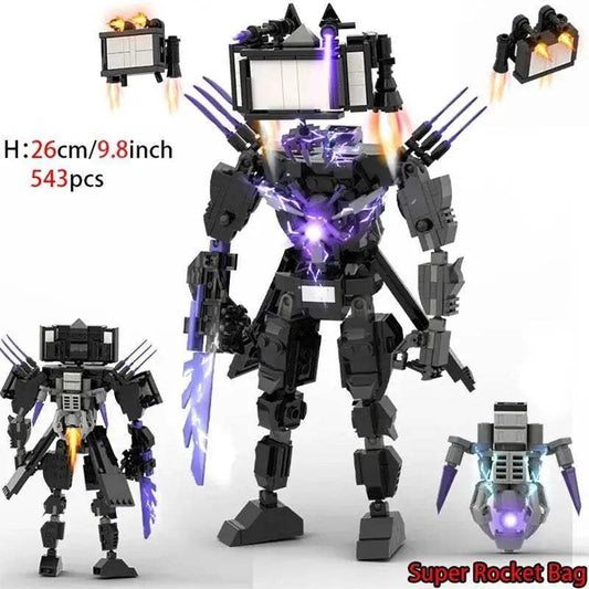  Creative Premium Building Block Toy Set - Skibidi Toilet -  ToylandEU™