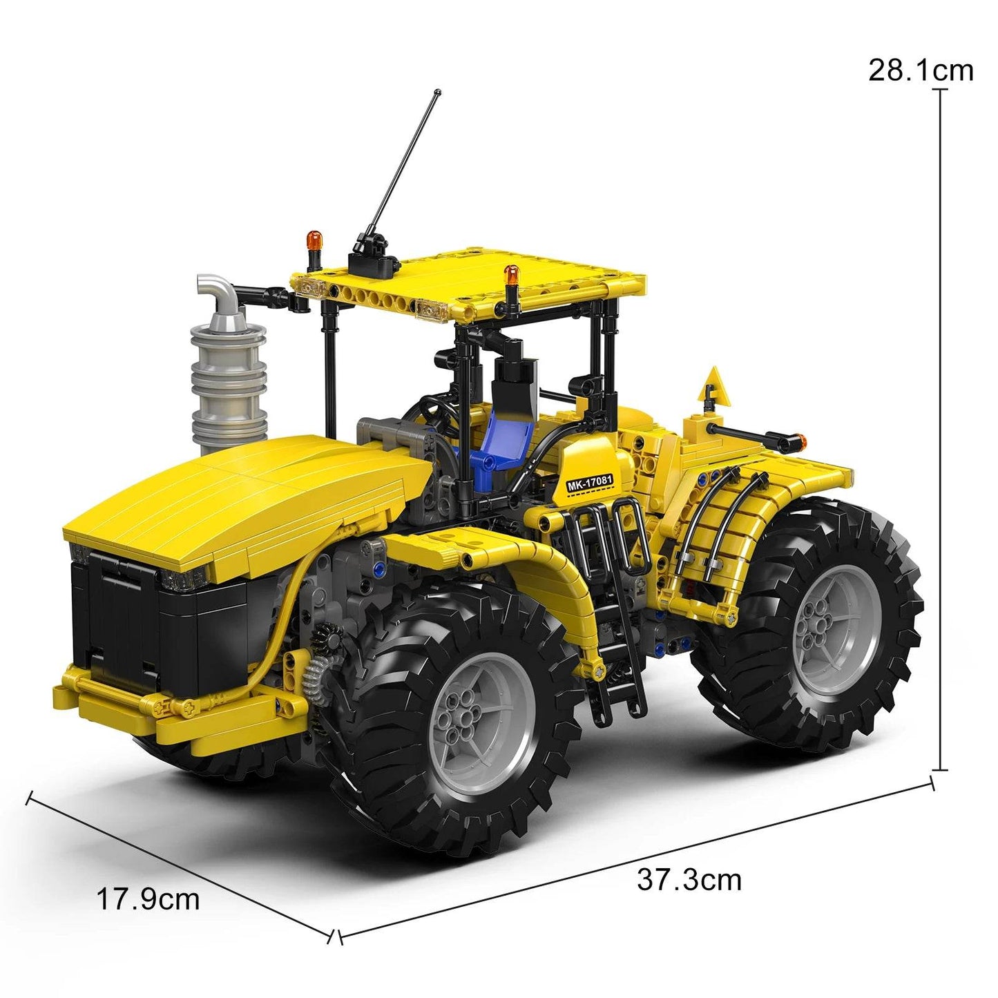 Premium Building Block Tractor Remote Control For Adults - ToylandEU