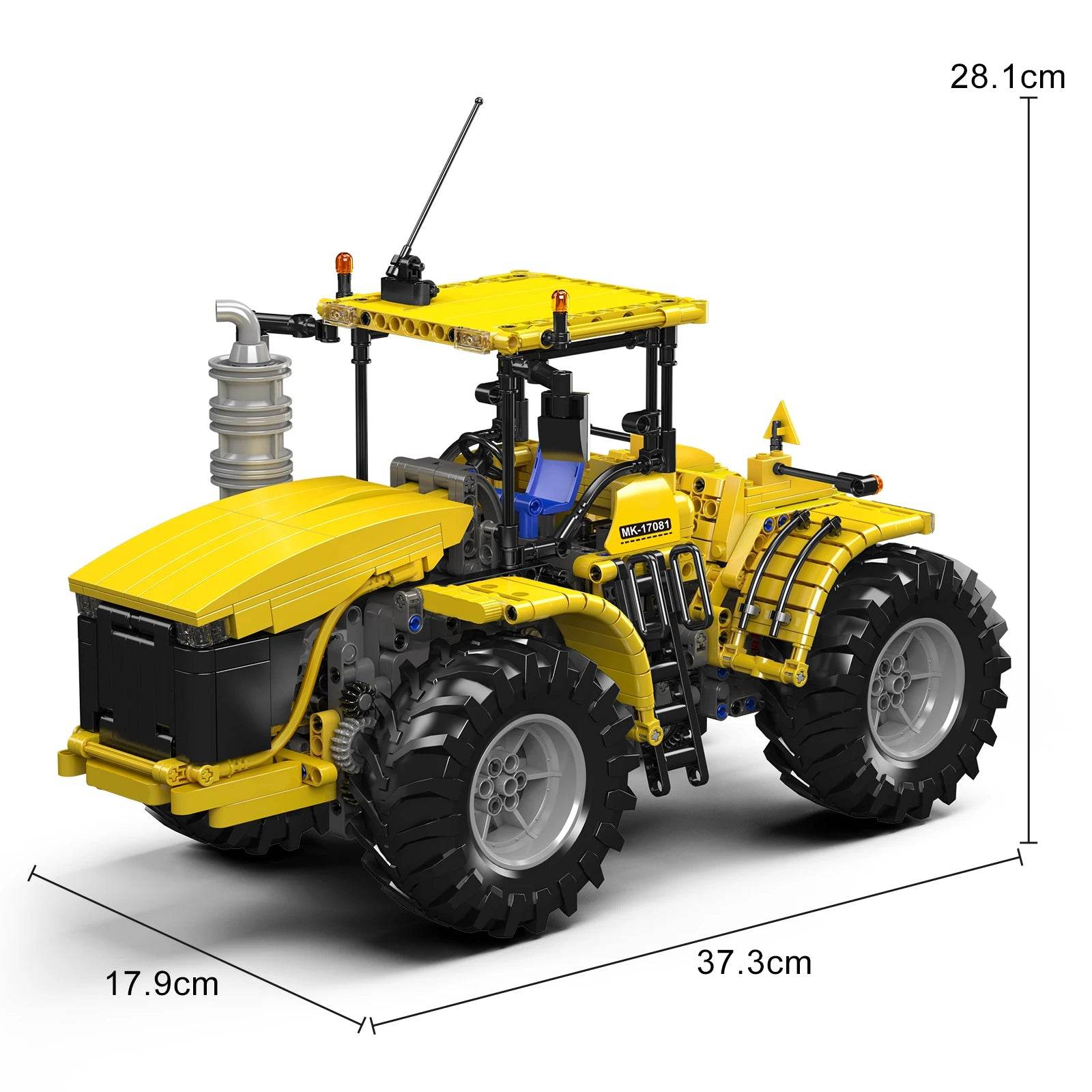 Premium Building Block Tractor Remote Control For Adults - ToylandEU