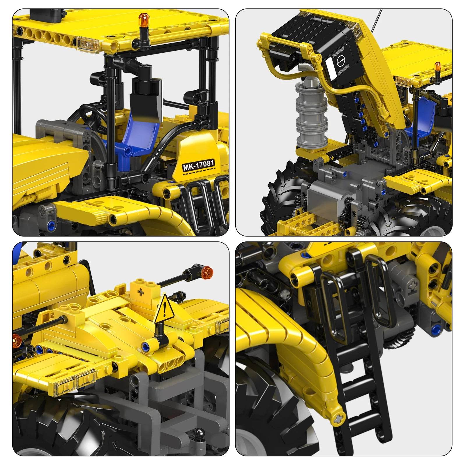 Premium Building Block Tractor Remote Control For Adults - ToylandEU