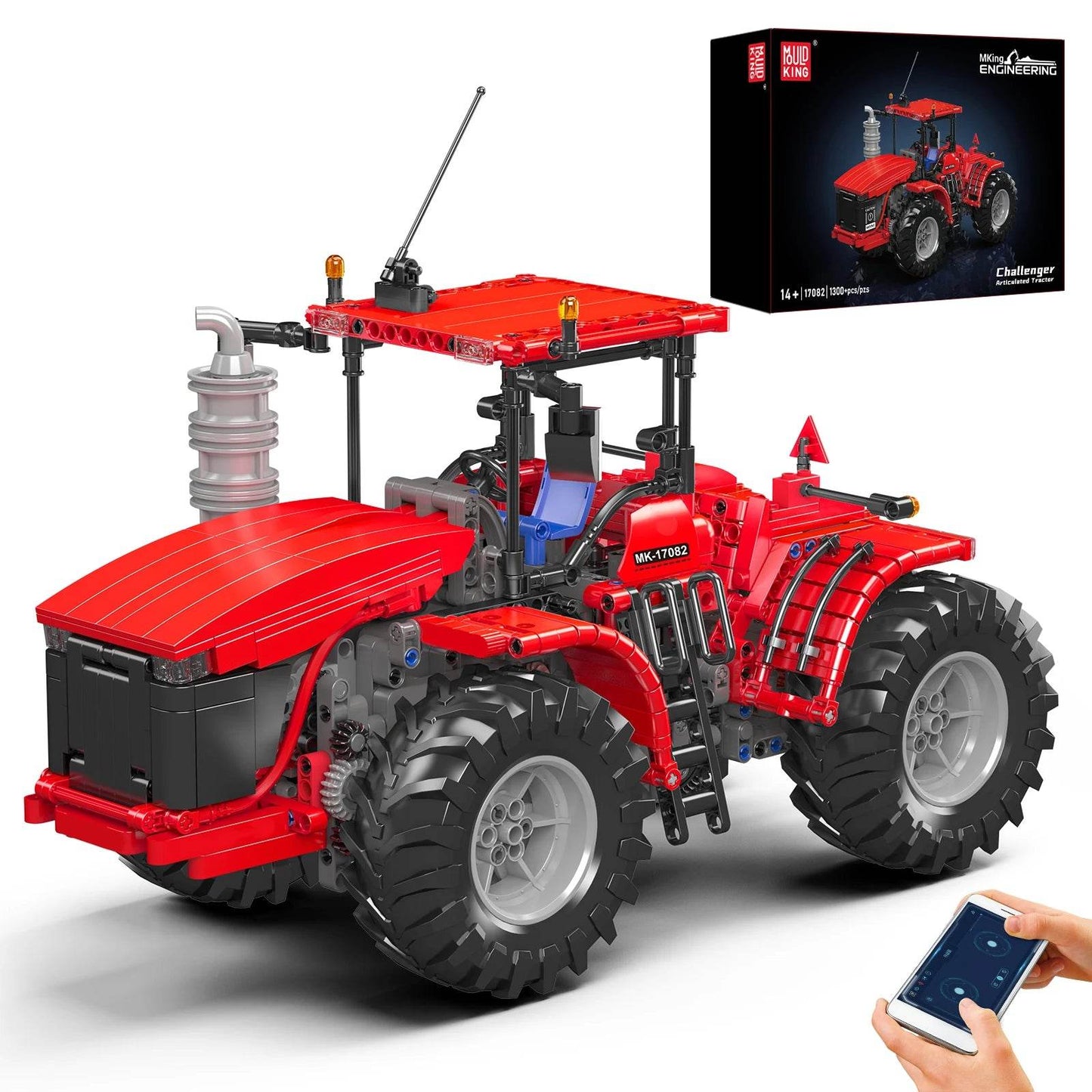 Premium Building Block Tractor Remote Control For Adults - ToylandEU