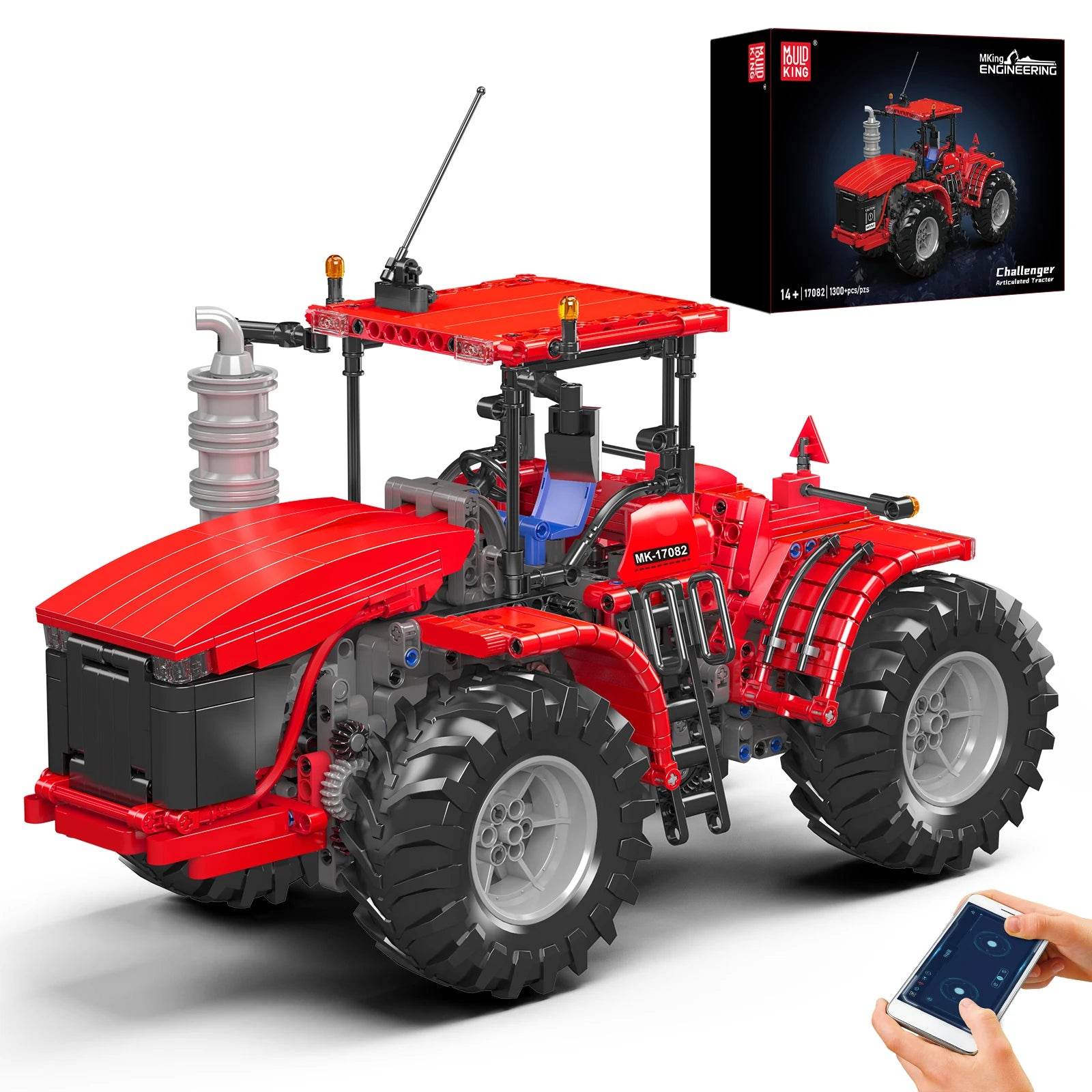 Premium Building Block Tractor Remote Control For Adults - ToylandEU