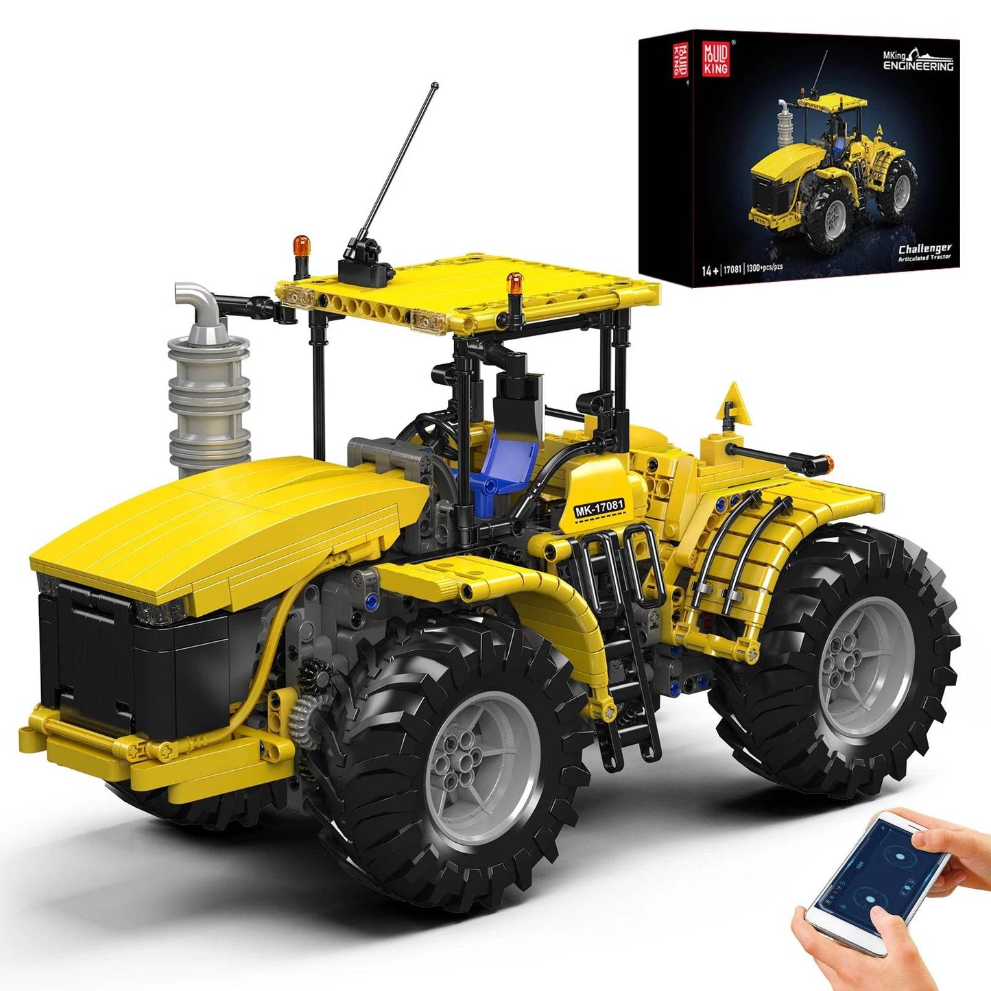 Premium Building Block Tractor Remote Control For Adults - ToylandEU