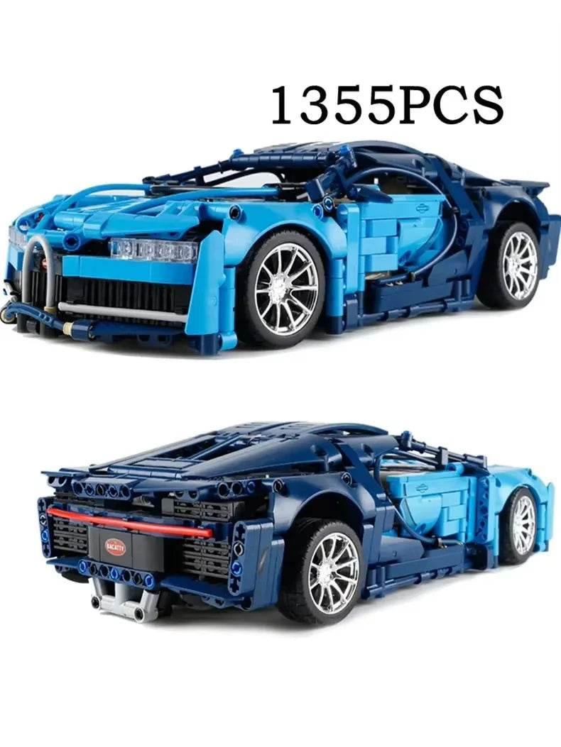 Premium Building Blocks 1 To 14 Scale Sports Car for Adults - ToylandEU
