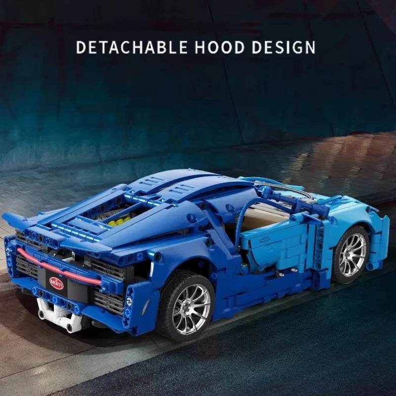 Premium Building Blocks 1 To 14 Scale Sports Car for Adults - ToylandEU