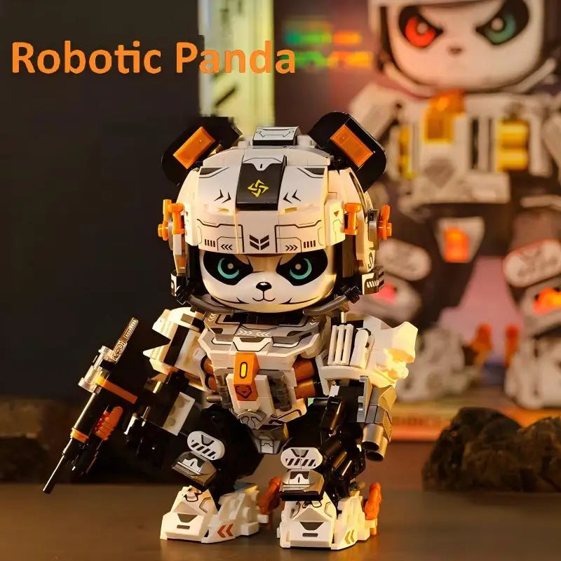 Premium Building Blocks 12 In 1 Articulated Panda And Zodiac Animals For Birthday And Christmas Gifts - ToylandEU