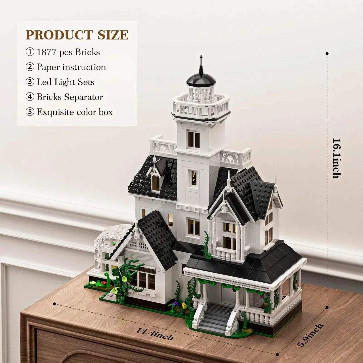  Premium Building Blocks 1877 Pieces Model Toyland EU -  ToylandEU™