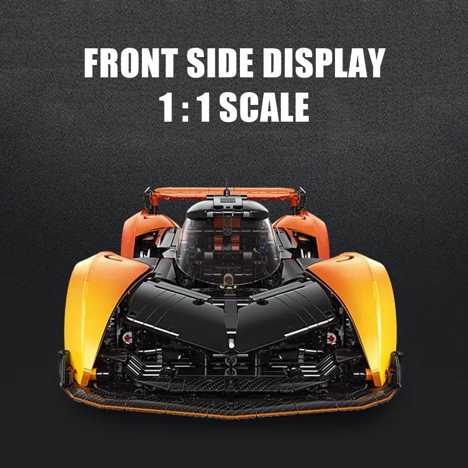 Premium Building Blocks 2135 Solus GT Race Car for Kids - ToylandEU