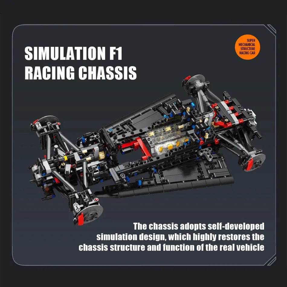 Premium Building Blocks 2135 Solus GT Race Car for Kids - ToylandEU