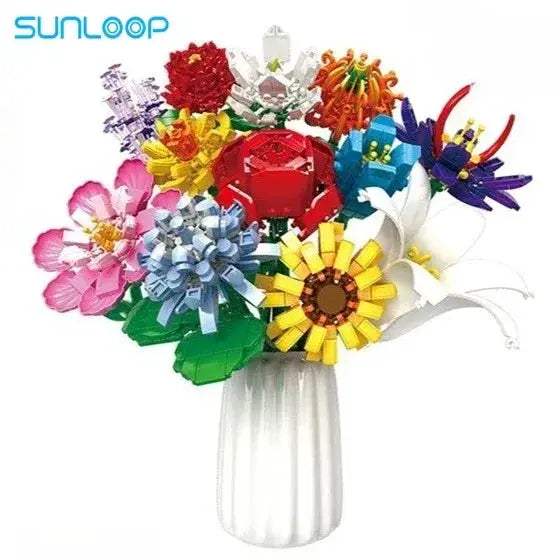  Premium Building Blocks 3D Flower Bouquet Toyland EU -  ToylandEU™