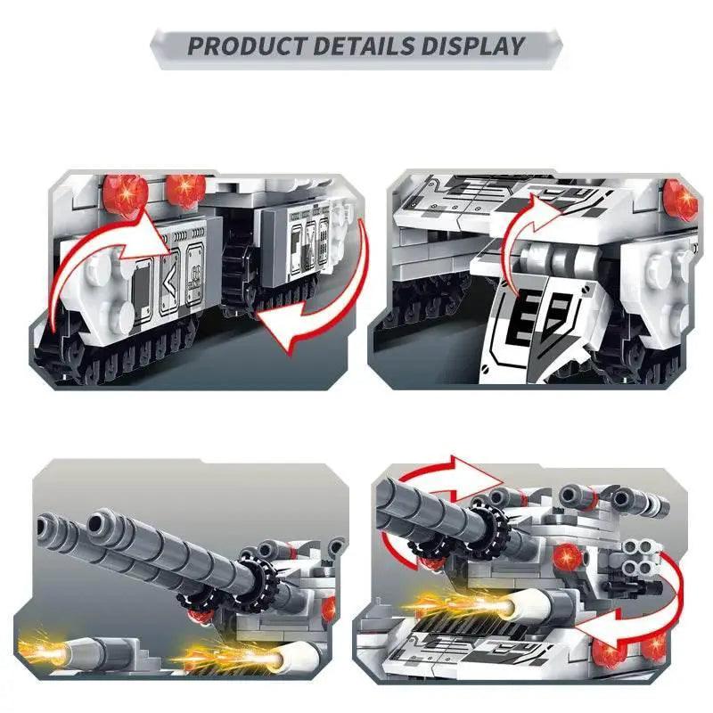  Premium Building Blocks 8in1 WW2 Tank Kit Toyland EU -  ToylandEU™