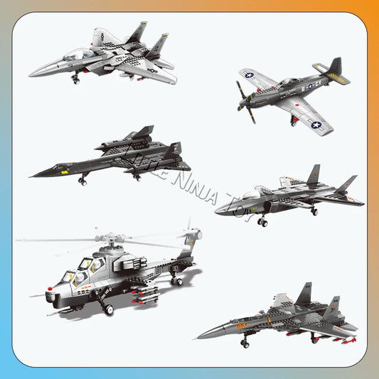 Premium Building Blocks Aircraft Series J 20 J 15 Spy Plane Model Lego Compatible For Collectors Ages 14 And Up - ToylandEU