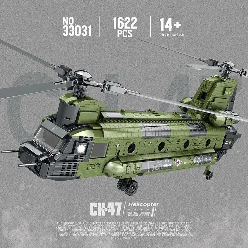  Premium Building Blocks Chinook Plane 1451 Toyland EU -  ToylandEU™