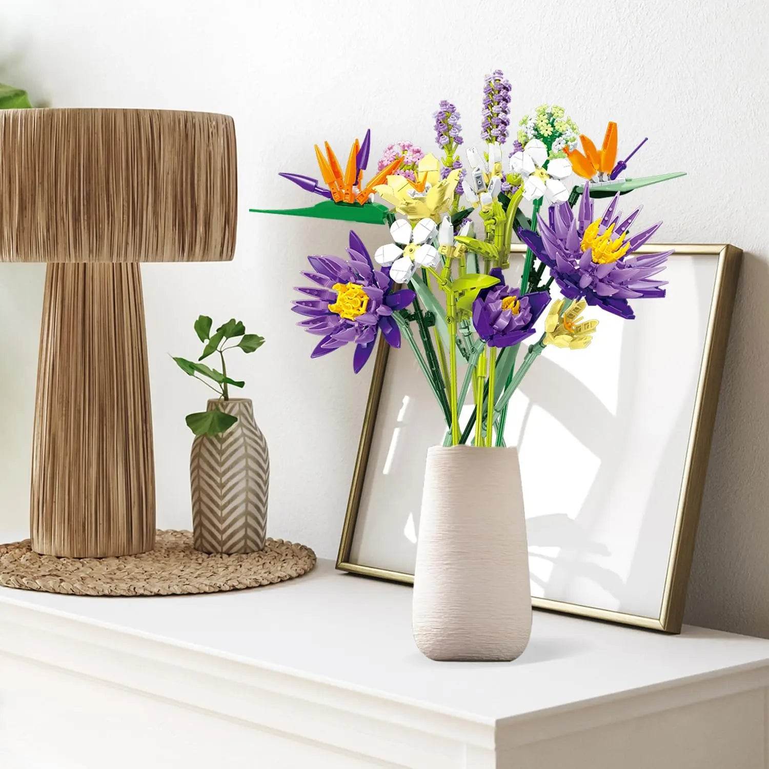 Premium Building Blocks Eternal Flower Bouquet Gift Idea - ToylandEU