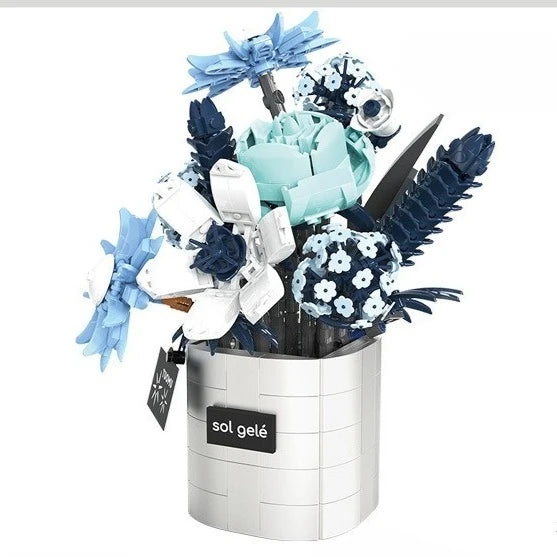 Premium Building Blocks Flower Bouquet Set For Adults Floral Home Decor Gift For Mothers Day And Christmas - ToylandEU