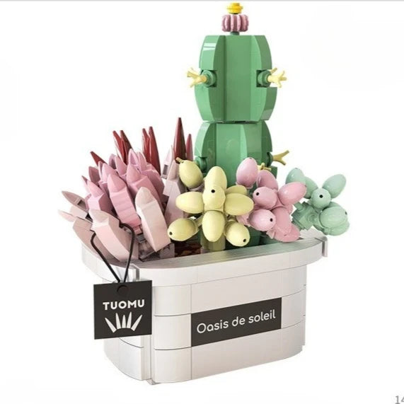 Premium Building Blocks Flower Bouquet Set For Adults Floral Home Decor Gift For Mothers Day And Christmas - ToylandEU