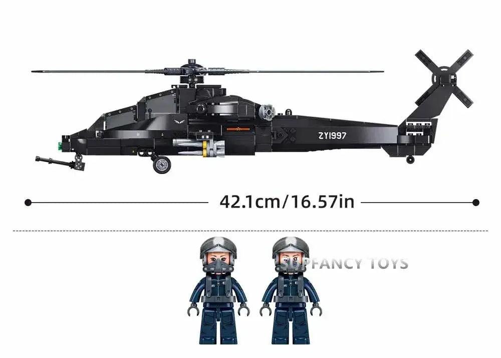  Premium Building Blocks Gunship 419Pcs Toyland EU -  ToylandEU™