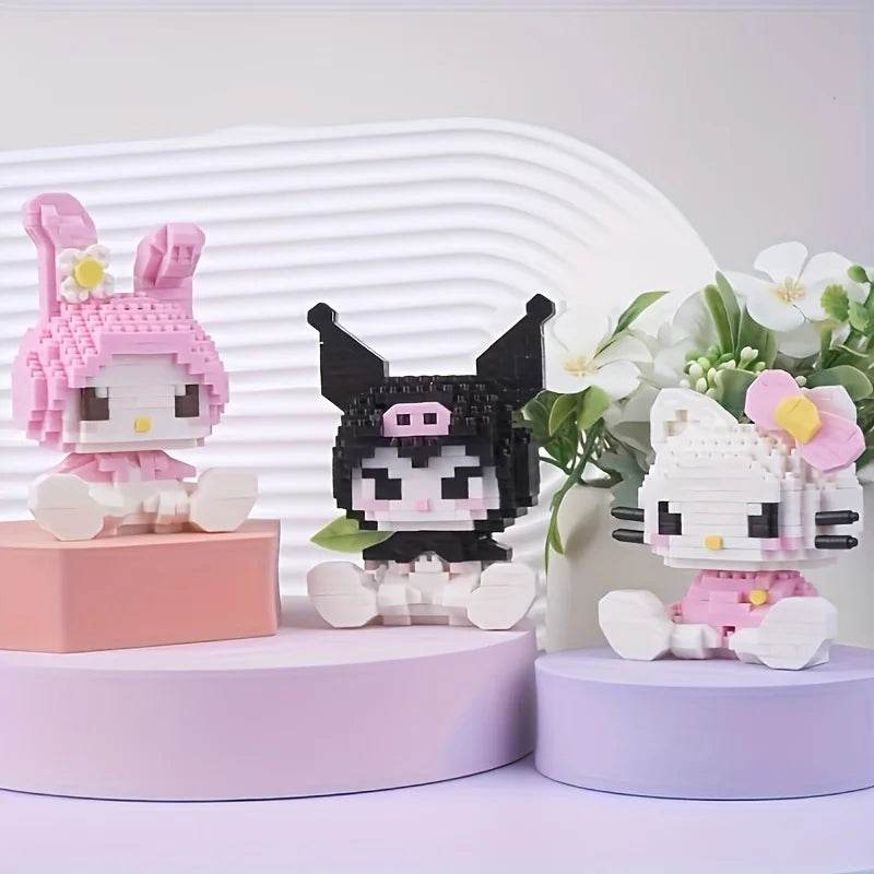 Premium Building Blocks Hello Kitty Kawaii Melody For Kids - ToylandEU
