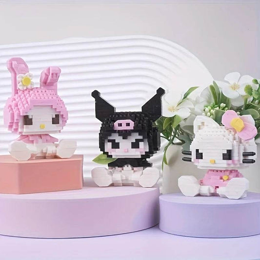 Premium Building Blocks Hello Kitty Kawaii Melody For Kids - ToylandEU