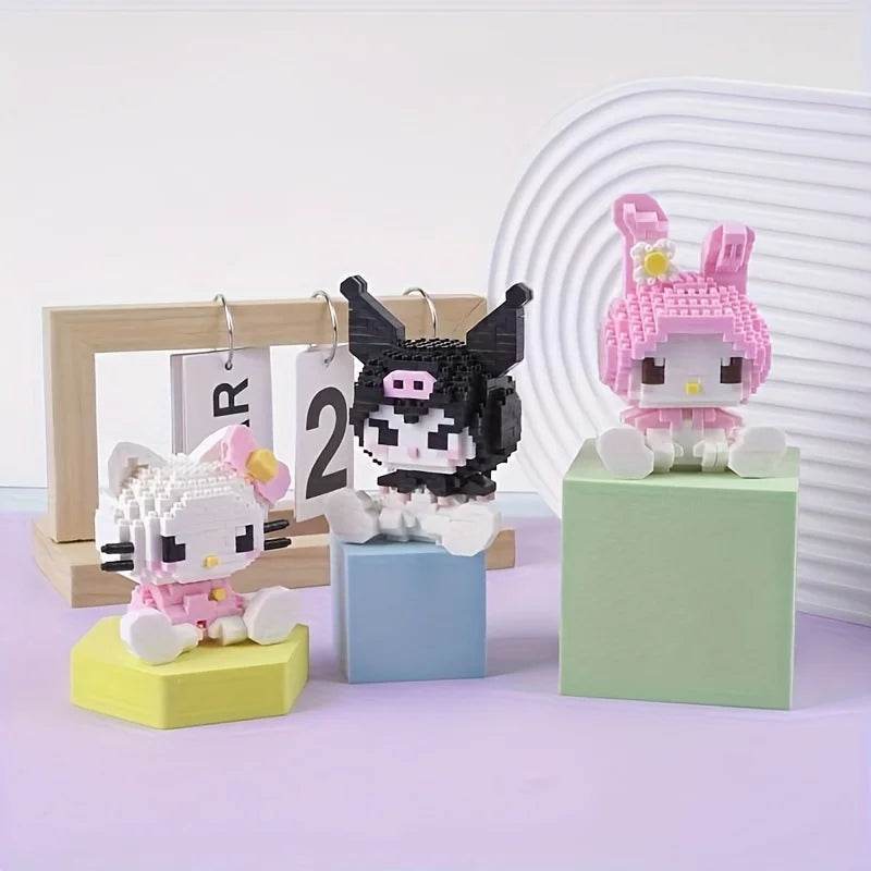 Premium Building Blocks Hello Kitty Kawaii Melody For Kids - ToylandEU