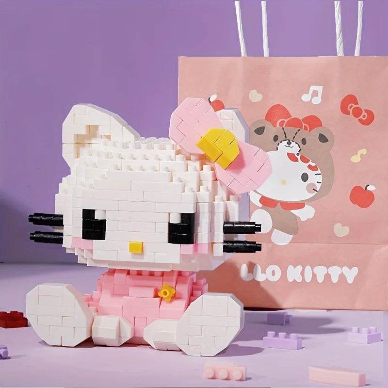 Premium Building Blocks Hello Kitty Kawaii Melody For Kids - ToylandEU